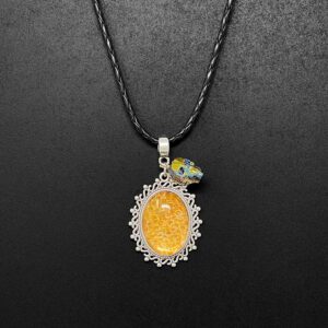 Nahimana´s sun Skull Lederband